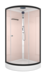 Душевая кабина Domani-Spa  Simple 99 с крышей, стенки Pink cappuccino, прозрачное стекло