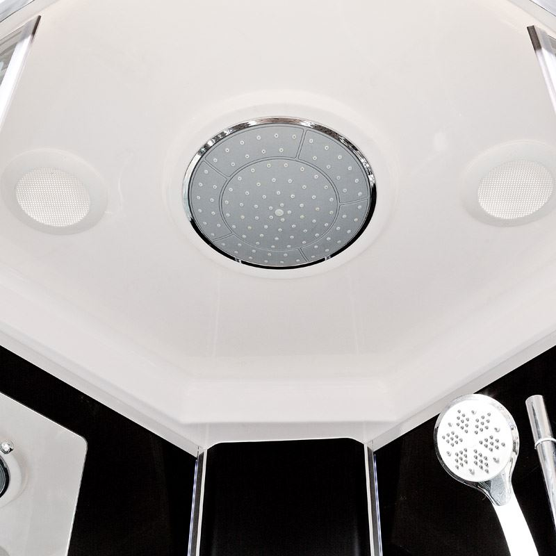 Душевая кабина Deto  BM1590N с гидромассажем BLACK
