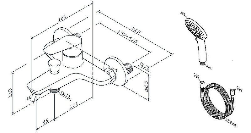 Смеситель AM.PM Joy F85E15000