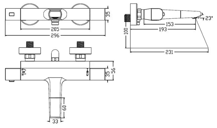 Смеситель IDDIS Uniterm UNISB02i74WA