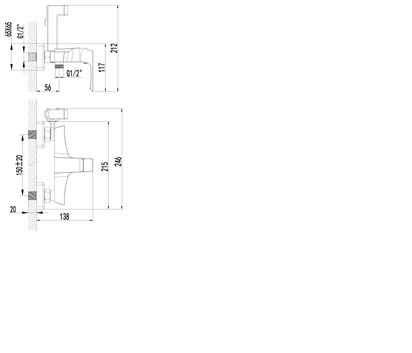 Смеситель Lemark Unit LM4518C