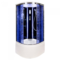 Душевая кабина Deto  BM4510 LED BLACK