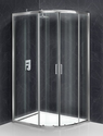 Душевое ограждение BelBagno UNO-195-RH-2-100/80-C-Cr  