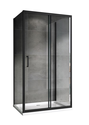 Душевое ограждение Abber   Schwarzer Diamant AG30160B-S80B-S80B
