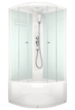 Душевая кабина Domani-Spa  Delight Slim 99 в/п, б/стен, пр/стек, б/эл