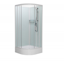 Душевая кабина Frank  F409/1 М White без крыши  