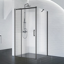Душевое ограждение BelBagno ACQUA-AH-1-120/90-C-NERO 