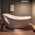 Ванна  KERASAN    Waldorf 167х82х65см 743201