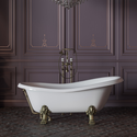 Ванна  Migliore  BELLA 170x80xH74см на лапах "LEONE" LUX, белая 
