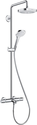 Душевая система Hansgrohe   Croma Select E 180 2jet Showerpipe 27352400