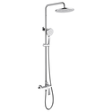 Душевая система Abber    Weiss Insel AF8020W белый-хром