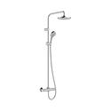 Душевая система Hansgrohe   Showerpipe 230 1jet Vernis Shape Green 26318000 хром