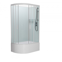 Душевая кабина Frank  F412/2R М White без крыши