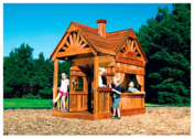 Детский городок Rainbow Play Systems  Playhouse Design 2