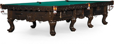 Бильярдный стол для снукера Weekend Billiard Gogard черный орех