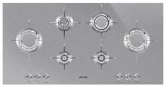 Варочная панель Smeg PXL6106