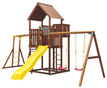 Детский городок Jungle Gym  Palace + Swing Module Xtra + Рукоход