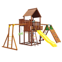 Детский городок Jungle Gym  Palace + Climb Module + Рукоход с гимнастическими кольцами