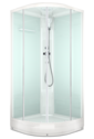 Душевая кабина Domani-Spa  Delight 110 без электрики, светлые стенки, прозрачное стекло