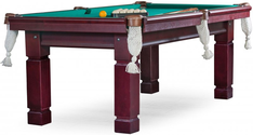 Бильярдный стол для русского бильярда Weekend Billiard Texas 8 ф махагон
