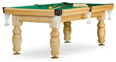 Бильярдный стол для русского бильярда Weekend Billiard Дебют 8 ф светлый