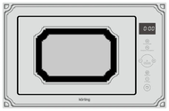 Микроволновая печь Korting  KMI 825 RGW