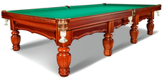 Бильярдный стол для русского бильярда Weekend Billiard Лидер 12 ф  корица