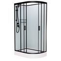 Душевая кабина Frank F418L Black, без крыши