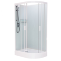 Душевая кабина Frank F418L White, без крыши