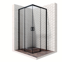 Душевое ограждение Ambassador Queen 11011203Black 90x90
