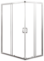 Душевое ограждение BelBagno UNIQUE-AH-2-100/115-75/90-P-Cr 