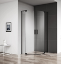 Душевое ограждение CEZARES SLIDER-R-2-90/100-C-NERO