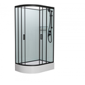 Душевая кабина Frank  F412/1R Black без крыши