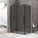 Душевое ограждение Black&White   S898-800 Black-Grey  