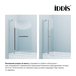 Душевое ограждение IDDIS Ray RAY6CS0i90 