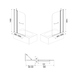 Душевое ограждение IDDIS Ray RAY6CS0i90 