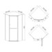 Душевое ограждение IDDIS Steel STE8SS9i23 