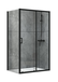 Душевое ограждение Abber    Schwarzer Diamant AG30160B-S80B