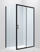 Душевое ограждение Abber    Schwarzer Diamant AG30160B-S80B