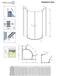 Душевое ограждение Radaway  Torrenta PDD 90 900*900*1850 31600-01-01N 
