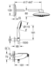 Душевая система Grohe  Rainshower SmartControl 360 26443000