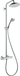 Душевая система Hansgrohe   Croma 220 Showerpipe 27185000 хром