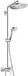 Душевая система Hansgrohe   Croma Select 280 Air 1jet Showerpipe 26791000