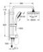 Душевая система Grohe  New Tempesta Cosmopolitan 200 26453001 хром