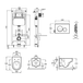 Унитаз Jacob Delafon  Odeon Rive Gauche E21745RU-00 