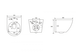 Унитаз Abber    BEQUEM AC1101MG 