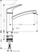 Смеситель Hansgrohe   Logis 71832000