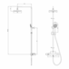 Душевая система Lemark Bronx LM3770BL