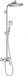 Душевая система Hansgrohe   Crometta S 240 1jet Showerpipe Ecosmart 27269000
