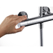 Душевая система Hansgrohe   Showerpipe 230 1jet 26286000 хром